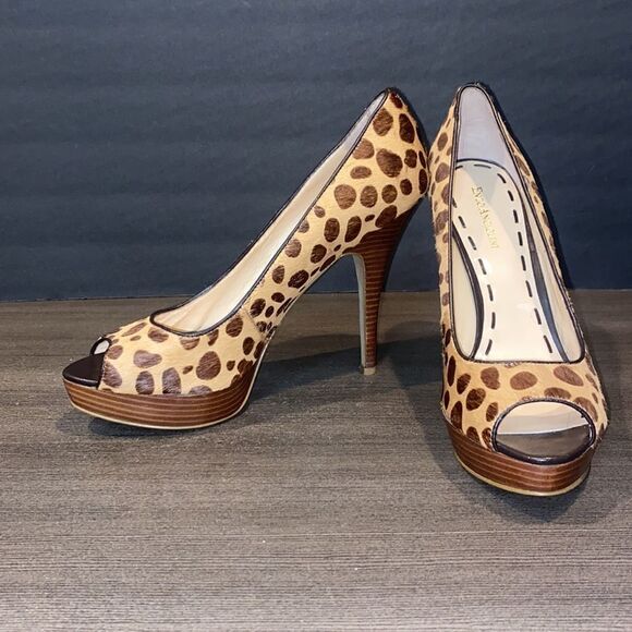 Enzo Angiolini Animal Print Sully High Heels Women’s 9.5 - Picture 12 of 12